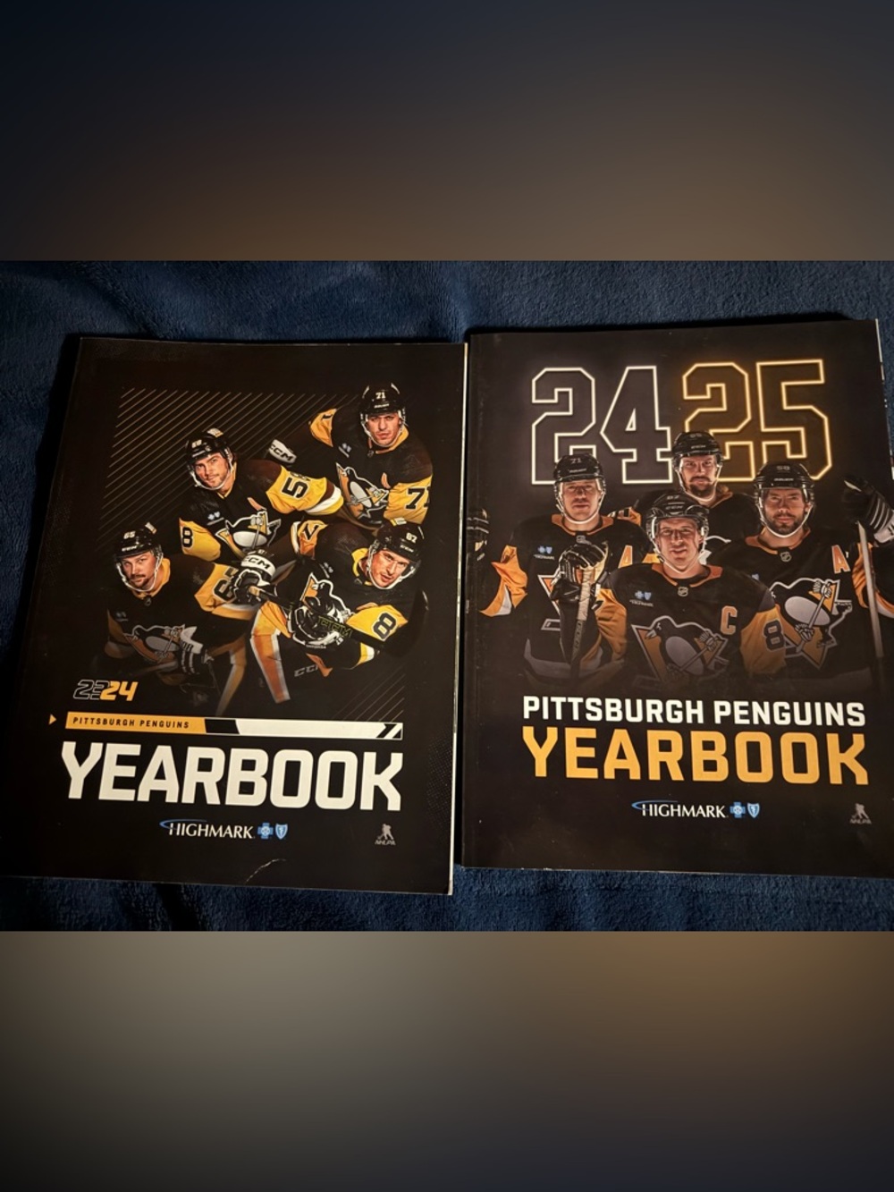 Pittsburgh Penguins 2023-2024 & 2024-2025 Yearbook - Black & Gold History